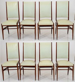 Italian Dining Chairs After Gio Ponti, 1950s