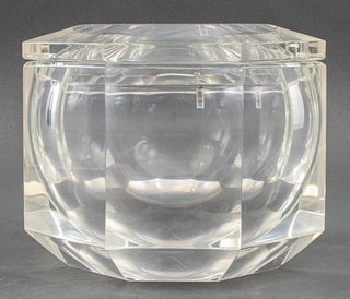 Alessandro Albrizzi Attributed Lucite Ice Bucket