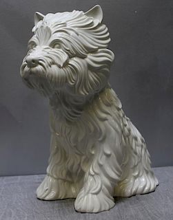 KOONS, Jeff. Porcelain " Puppy" (Vase), 1998.