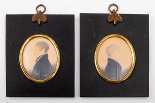 H. Swift Miniatures of Men of the Jay Family, Pr.