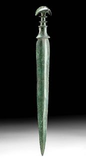 Superb Luristan Bronze Short Sword
