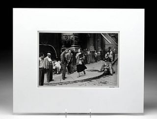 Signed Ruth Orkin Photo "American Girl in Italy" (1951)