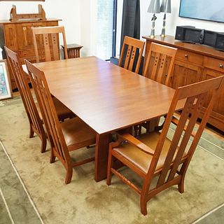 Stickley Dining Table w/ Chairs