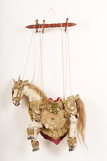 Burmese Horse Marionette