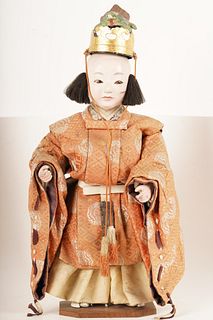 Isho Ningyo Doll w Tortoise Headress