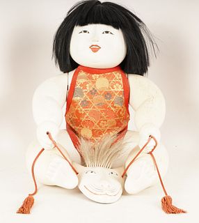 A Rare Karakuri-Style Mechanical Doll