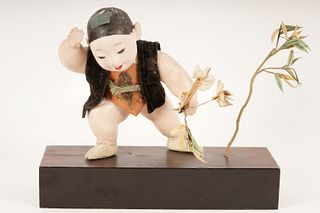 Japanese Souvenir Gardener Doll