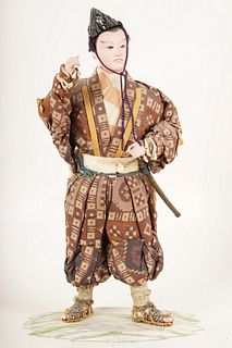 Japanese Ningyo Doll Bannerman