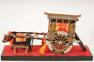 Japanese Souvenir Buffalo Cart