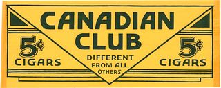 1965 Canadian Club 5¢ Cigars , 