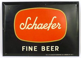 1945 Schaefer Fine Beer Brooklyn, New York
