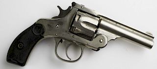 Harrington & Richardson pat 1887 38cal nickel plated revolver SN 278.3¼" barrel. To be sold accordin
