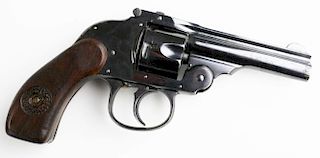 Harrington & Richardson pat 1895 32cal. S&W cartridge revolver. 3" barrel. Good bluing. SN 224571. T