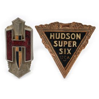 Hudson Antique Car Badges