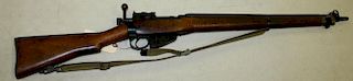 Enfield Mark I battle rifle in .303 British with original sling