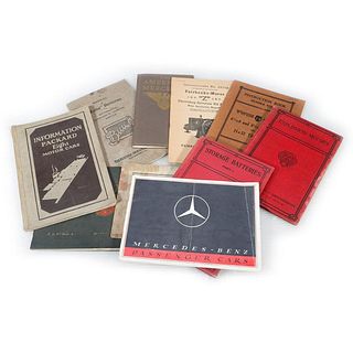Antique Automobile Books, Maps, Instruction manuals, and Magazines