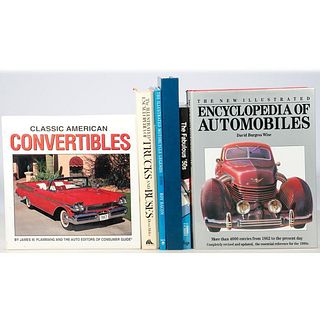 (5) Automotive Books and (1) Motorcycle Book