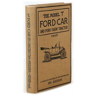 The Model T Ford Car and Ford Farm Tractor 1919 Edition by Victor W. Page, M.E.