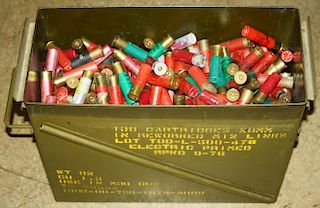 approx 700 rounds of loose 12 gauge ammo 2 3/4",3" & 3 1/2" mixed rounds, buckshot, slugs, game roun