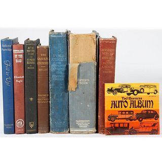 Automotive Technical Books from early 1900's