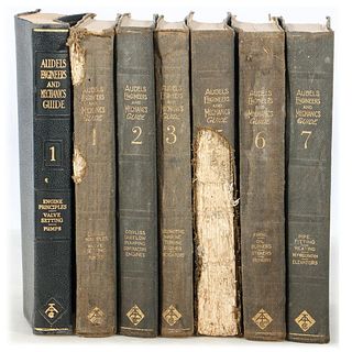 Audel's Engineers and Mechanics Guide - 1921 Edition: Volumes I, 2, 3, 5, 6 and 7: 1930 Edition Volume 1.