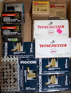 475 rounds of .357 Magnum ammo Winchester Black Talon, Hornady, Federal, Fiocchi