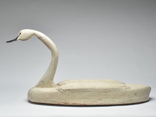Mid century swan, unknown maker.