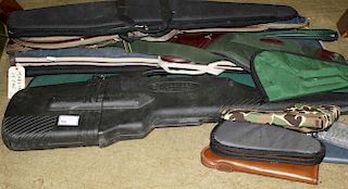 Lot of gun socks, sheathes and cases approx 20 pcs