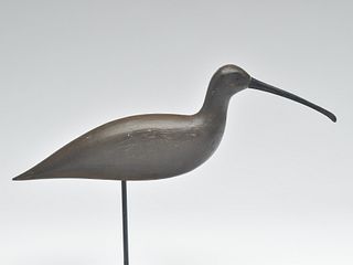 Curlew, attributed to Ezra Hankins, Point Pleasant, New Jersey, last quarter 19th century.