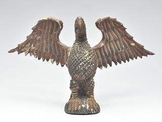 A well aged replica of a Schimmel eagle from Lancaster, Pennsylvania.