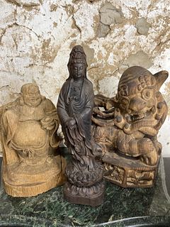 Three Asian Sculptures