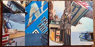 Pair of New York Paintings