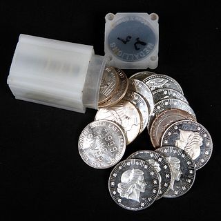 Roll of Silver Rounds