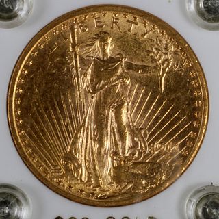 Twenty Dollar St. Gaudens Gold