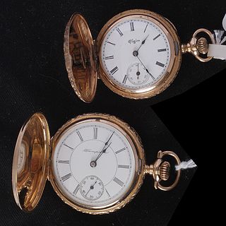 2 - Stamped Ladies 14k Pocket watches