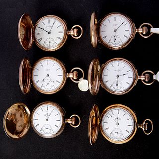 Group Ladies Gold Filled Pocketwatches