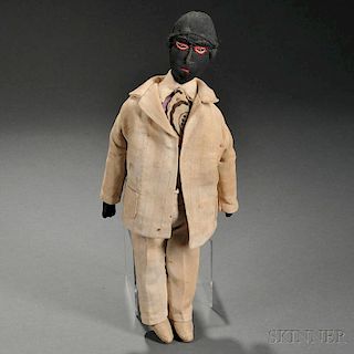 Cloth Black Man Doll