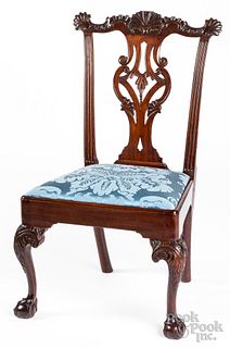 Important Philadelphia Chippendale dining chair