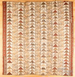 Two Pennsylvania quilts, 19th c.