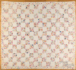 Two Pennsylvania patchwork quilts, early 20th c.