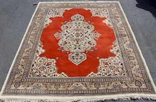 Handmade Indo - Tabriz Carpet.