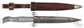 G. C. Co., German eagle pommel dagger with sheath