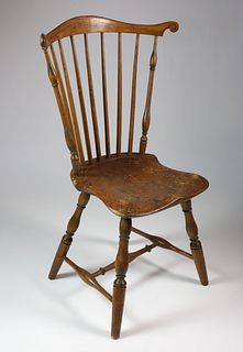 Nantucket Fan-back Windsor Side Chair, late 18th Century