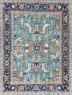Hand Knotted Natural Dyed Ghazni Wool Oriental Rug