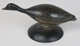 A. Elmer Crowell Miniature Carved Brant