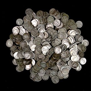 Unsearched Mercury Dimes