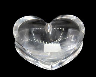 Baccarat Crystal Heart / Paperweight