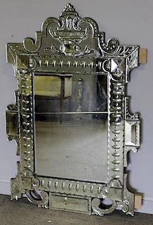 Decorative Venetian Style Mirror.