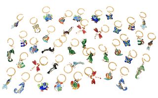 Collection of Decorative Necklaces Pendants