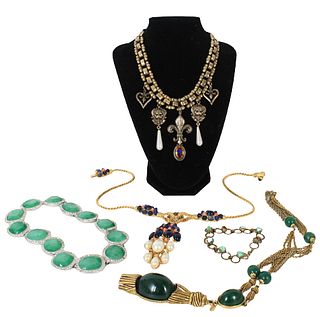 Collection of Exquisite Necklaces & (1) Bracelet